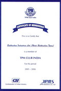 TPM Club award